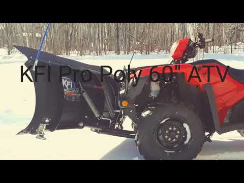 KFI Pro Poly ATV Plow Review