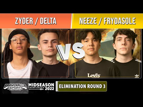 Zyder & Delta VS Neeze & FryDasOle - Elimination R3 - Midseason Championship 2022 - Doubles