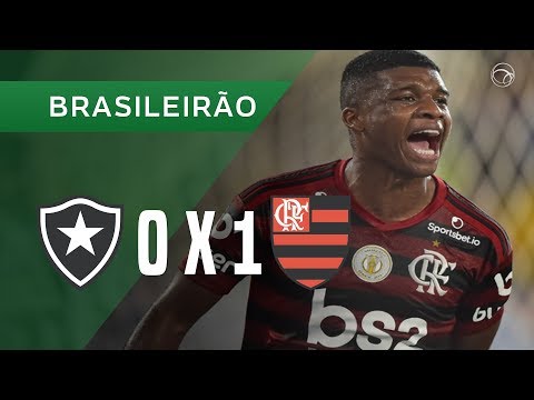 BOTAFOGO 0 X 1 FLAMENGO - GOL - 07/11 - CAMPEONATO BRASILEIRO 2019