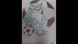 All my swfc & owl drawing so far