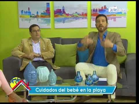 Cuidados del bebé en la playa 
