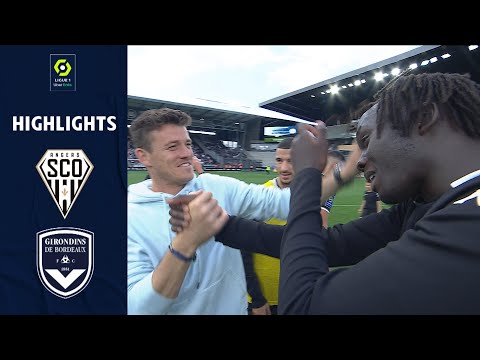 ANGERS SCO - FC GIRONDINS DE BORDEAUX (4 - 1) - Highlights - (SCO - GdB) / 2021-2022