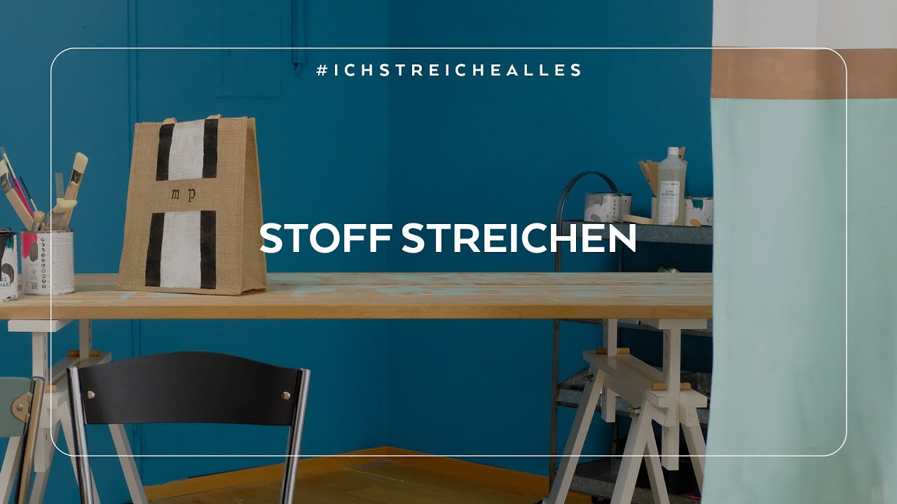 Stoff Streichen