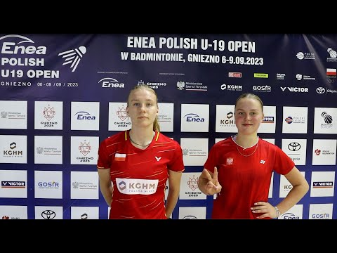 ENEA POLISH OPEN U-19 - Gniezno 2023 - Julia Stankiewicz/Kinga Stokfisz