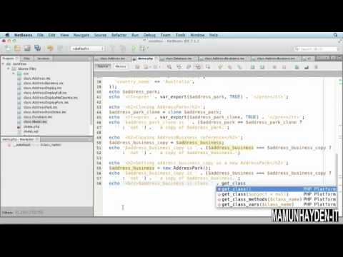Php Tutorial Referencing Objects