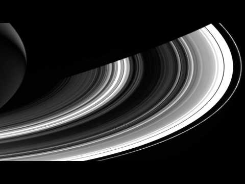 SATURN: REAL FOOTAGE FROM CASSINI MISSION