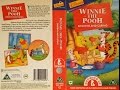Opening Of Winnie The Pooh Sharing And Caring 1995 UK VHS
