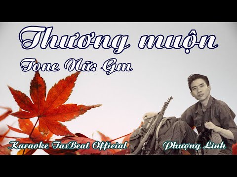 Karaoke Thương Muộn - Tone Nữ | TAS BEAT