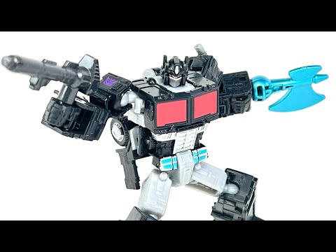Transformers LEGACY Evolution Core Nemesis Prime Chefatron Review