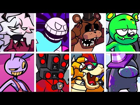 Casanova but Different Characters Sing It 🎶 (FNF Casanova but Everyone Sings It)