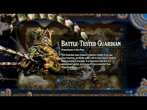 Hyrule Warriors: Age of Calamity - Ver. 1.2.0 | Battle-Tested Guardian's Moveset Showcase