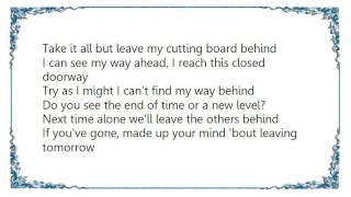 Cowboy Junkies - Cutting Board Blues Lyrics