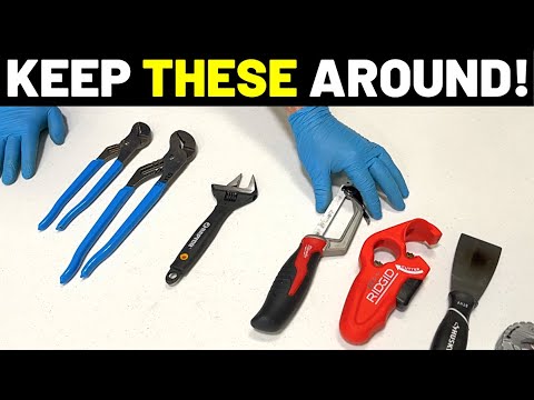 6 ESSENTIAL PLUMBING HAND TOOLS...And Others To Keep Around! (Best Plumbing Hand Tools For DIYers!)