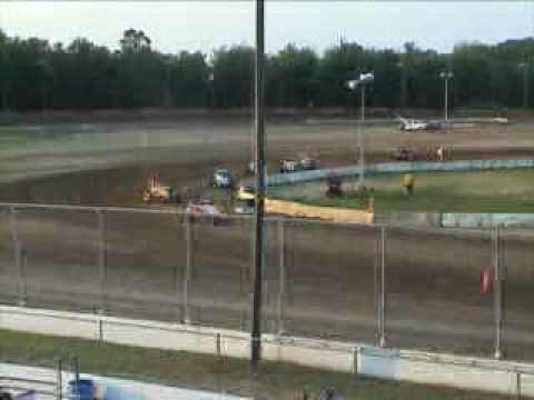 ARDC Midget - Heat #2 at Bridgeport Speedway June 19,2010