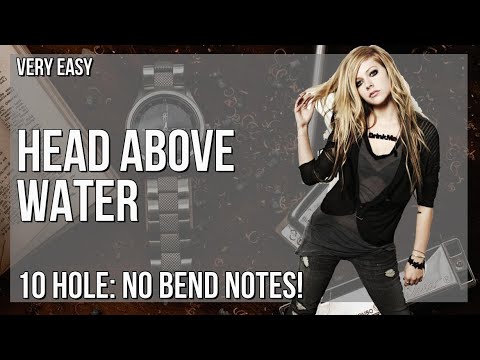 How to play Head Above Water by Avril Lavigne on Diatonic Harmonica 10 Holes (Tutorial)