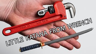Making a Little KATANA from a Little Wrench