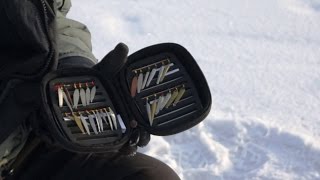 Блесна на окуня в глухозимье