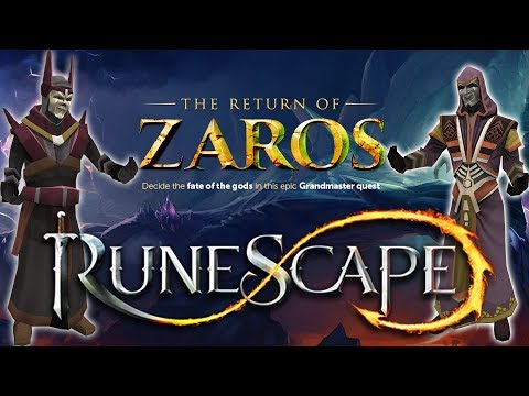 RuneScape 3: Fate of the Gods - New Quest - The return of Zaros! [Playthrough/Guide + Voices] - HD