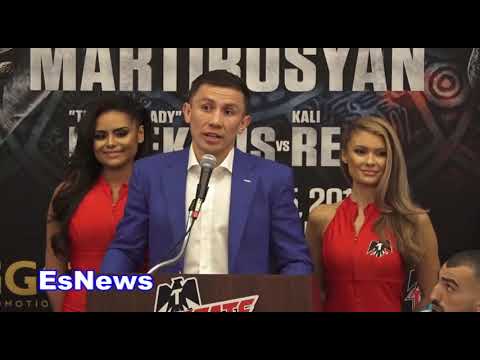 Gennady Golovkin What He Has To Say About Vanes Fight EsNews Boxing