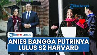 Lulus S2 Harvard, Putri Anies Baswedan Terima Ijazah sambil Gendong Anaknya yang Masih Bayi