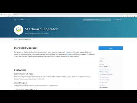 Introducing the Starboard Operator