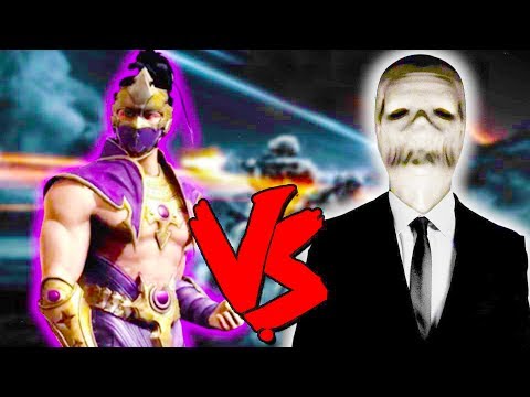 Rain Vs Slender Man Army - Epic Battle - Mortal Kombat Costume Skin Mod