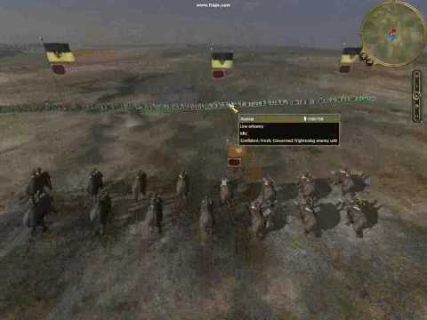 Empire Total War volley of death.