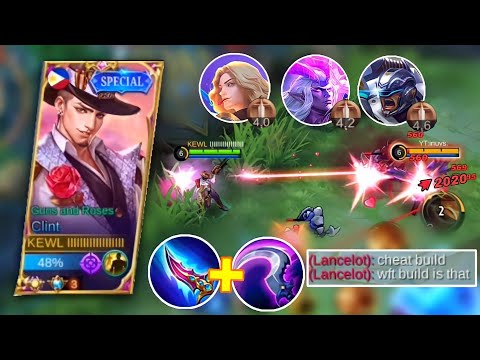 THIS UNDERRATED ITEM OF CLINT IS BROKEN!! (PLEASE TRY) | CLINT TOP 1 GLOBAL GAMEPLAY - MLBB