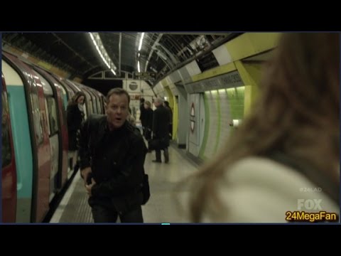 Jack chases Simone on Tube aroud London - 24 LAD
