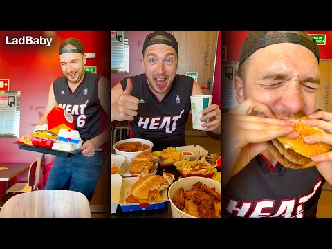 Trying the epic secret Spanish McDonald’s Menu! 🤯🍟