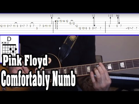 Guitar Lesson: Pink Floyd - Comfortably Numb w/TABS