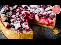 Russian Sour Cream Cherry Pie Recipe | Best Cherry Custard Pie