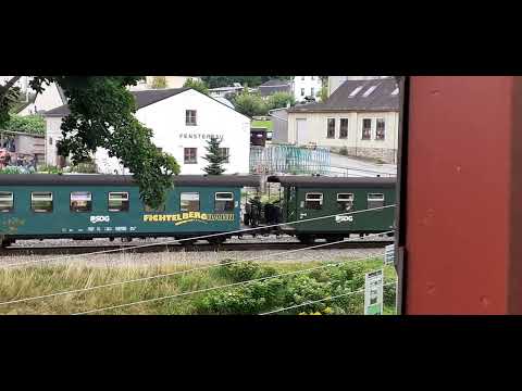 Fichtelbergbahn 08/25 in Neudorf (Erzgebirge)