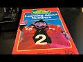 Sesame Street Learning About Numbers 1986 VHS
