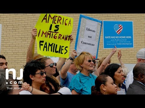 Protestors demand the Trump Administration reunite refugee families