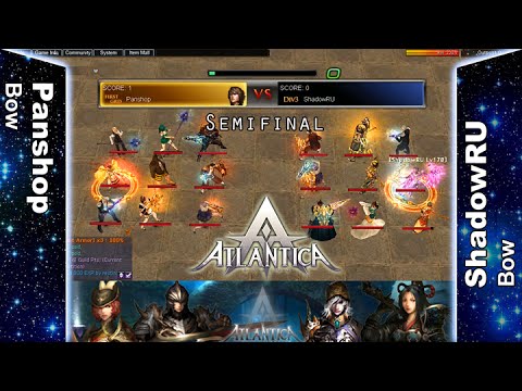 Titan 14/08/2016 PM: Semifinal - Panshop vs ShadowRU - Atlantica Online