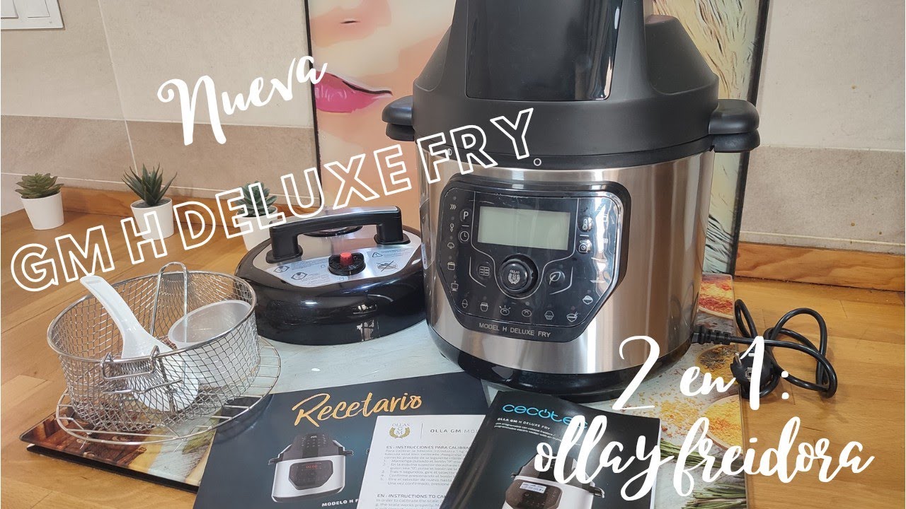 NUEVA OLLA GM H DELUXE FRY, Review detallada. Vale la pena