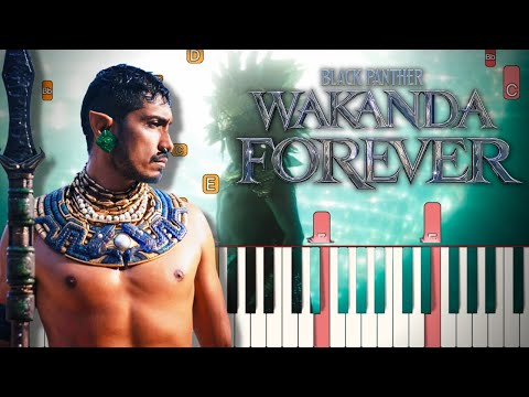 Con La Brisa - Black Panther: Wakanda Forever | Piano Tutorial