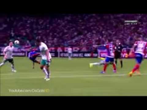 Gol de Willian Bigode,  Palmeiras 3x 3 Cruzeiro   Copa do Brasil 2017