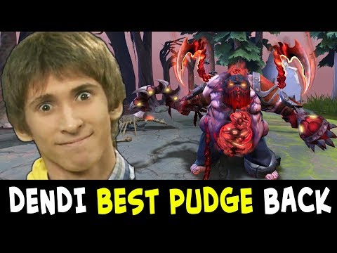 BEST PUDGE is BACK — Dendi VAC blind Hooks