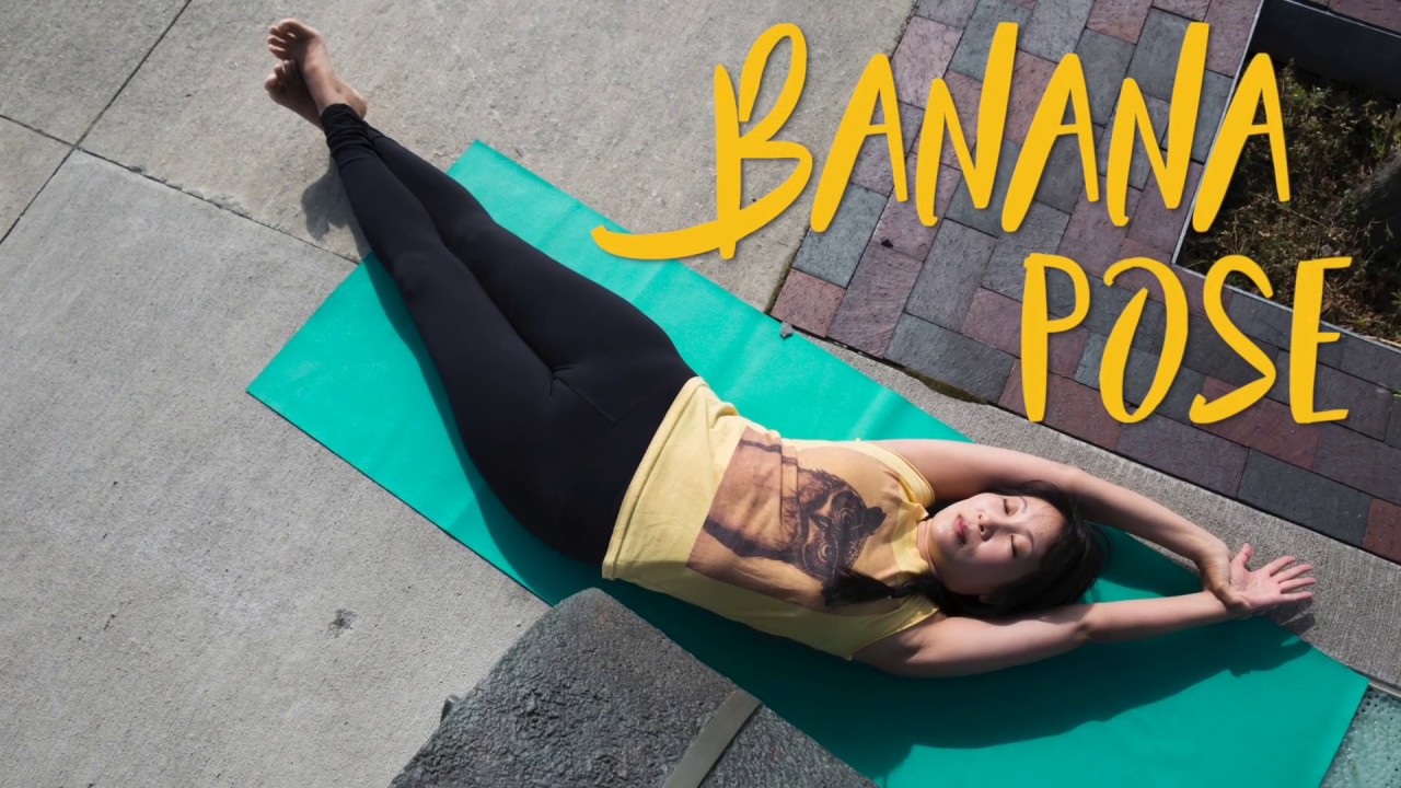 Banana Pose stretches and balances superficial and deep back muscles - YouTube