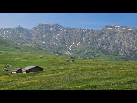 Seiser Alm, Schlern, Rosengarten, Langkofel...