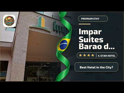 Impar Suites Barao de Cocais - Best Hotel in the City? | Santa Barbara (Minas Gerais), Brazil✨