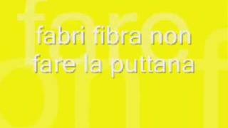 fabri fibra - non fare la puttana