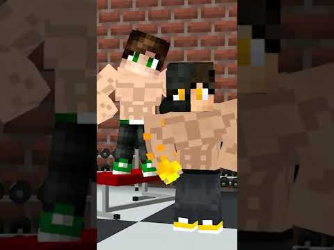 WE'RE DEFINITELY COOLER THAN YOU! w/@ATOXY 😂- Minecraft #shorts