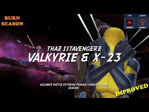 [New ABX] Valkyrie & X-23 - Female Combat 8.6m+(Burn Season - Improved)