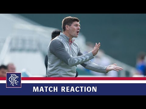 REACTION Steven Gerrard | Rangers 6-1 Lokomotiv Tashkent