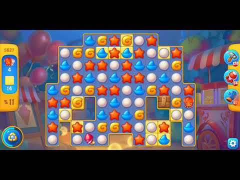 Fishdom. 5627 level no boosters and diamonds. Full Rachel