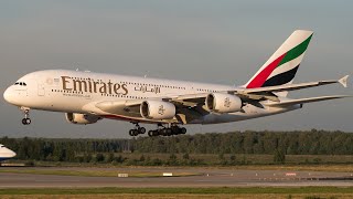 preview picture of video 'EMIRATES A380-800 A6-EDA SPECTACULAR LANDING & TAKEOFF.'