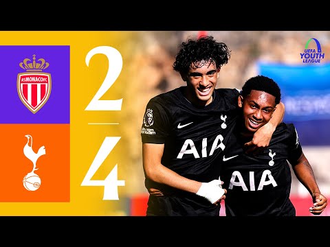 AS Monaco Sub-19 2-4 Tottenham Hotspur Sub-19 | Resumen de la UEFA Youth League